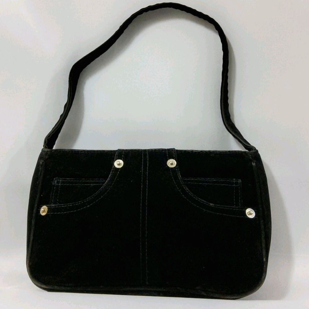 Limited Too🌺 Black Velvety Small Purse/ Handbag